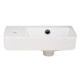 Раковина Qtap Tern без донного клапана QT17115117LWN