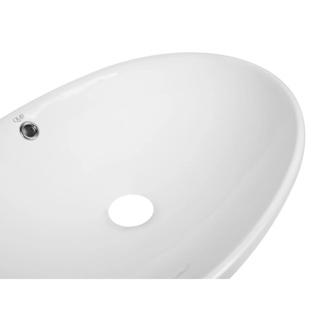 Раковина Qtap Dove без донного клапана QT06113077WN