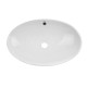 Раковина Qtap Dove без донного клапана QT06113077WN