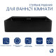 Раковина підвісна Qtap Nando LT 500х420х130 Matt Black без донного клапана QT12116146AMB