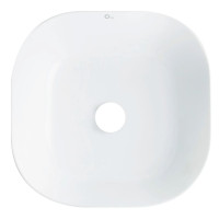 Раковина Qtap Kolibri без донного клапана QT1011K396WN