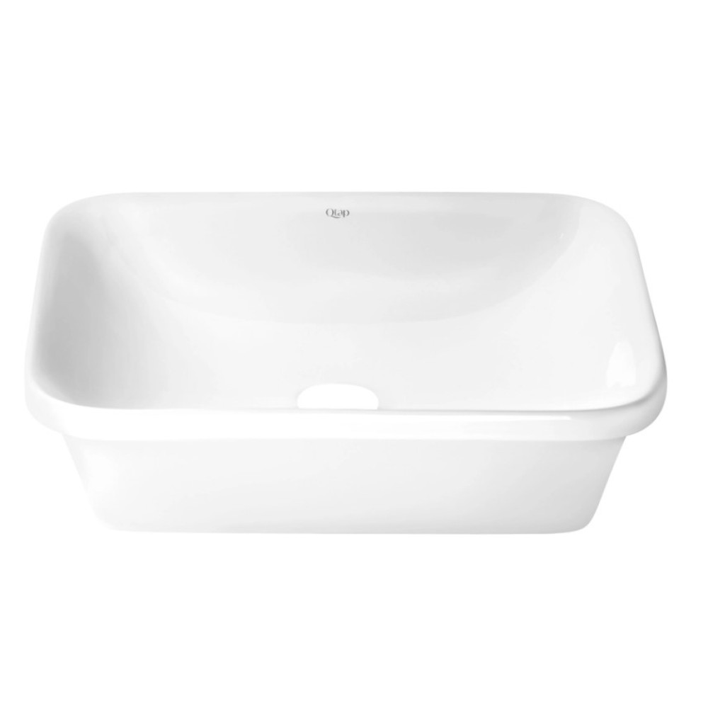 Раковина Qtap Scorpio без донного клапана QT1411K490WN