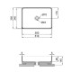 Раковина Qtap Tern без донного клапана QT1711A055MBN