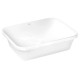 Комплект Qtap Scorpio: Раковина врезная прямоугольная 510х390х145 мм White + Донный клапан PU02 (QT1411K490WN47290)