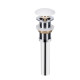 Комплект Qtap Scorpio: Раковина врезная прямоугольная 510х390х145 мм White + Донный клапан PU02 (QT1411K490WN47290)