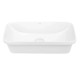 Комплект Qtap Scorpio: Раковина врезная прямоугольная 615х390х150 мм White + Донный клапан PU02 (QT1411K491WN47291)