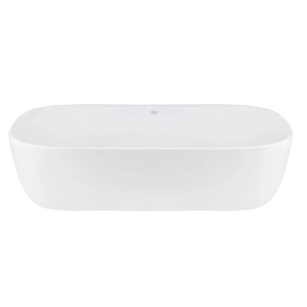 Комплект Qtap Robin: Раковина накладная прямоугольная 600x390x150 мм White + Донный клапан PU02 (QT13112143PWN47297)