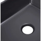 Комплект Qtap Tern: Раковина накладная прямоугольная 480х370х135 мм Matt Black + Донный клапан PU03 (QT172074MBMBN47300)