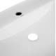 Комплект Qtap Scorpio: Раковина накладная овальная 500x380x120 мм White + Донный клапан PU02 (QT14112202WN47313)
