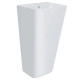 Комплект Qtap Tern: Раковина напольная моноблок 440х380х830 мм White + Донный клапан PU02O (QT1711G302WN47320)