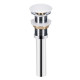 Комплект Qtap Cardinal: Раковина подвесная/накладная овальная 565х400х130 мм White + Донный клапан PU02 (QT0411K177WN47330)