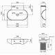 Комплект Qtap Cardinal: Раковина подвесная/накладная овальная 565х400х130 мм White + Донный клапан PU02 (QT0411K177WN47330)