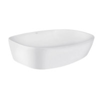 Раковина Qtap Cardinal 500х380х140 мм, White, овальная, без донного клапана QT04116302W