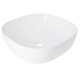 Раковина Qtap Kolibri 400х400х140 мм, White, квадратна, без донного клапана QT10116303W