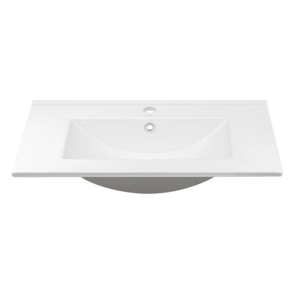 Раковина Qtap Albatross без донного клапана QT01113080CW1