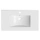 Раковина Qtap Albatross без донного клапана QT01113080CW1