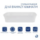 Раковина накладная Qtap Virgo N 560x380x130 White с донным клапаном QT18116308W48462