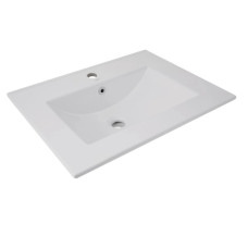 Раковина врезная мебельная Qtap Albatross 620x460x180 White с донным клапаном QT01113060CW148473
