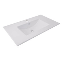 Раковина врезная мебельная Qtap Albatross 820x460x180 White с донным клапаном QT01113080CW148475
