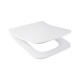 Сидіння для унітазу Qtap Cover з мікроліфтом Slim QT0599SC2170W