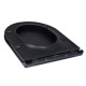 Сидения для унитаза Qtap Robin Matt Black с микролифтом Slim Duroplast, Quick Release QT99HY2411MB