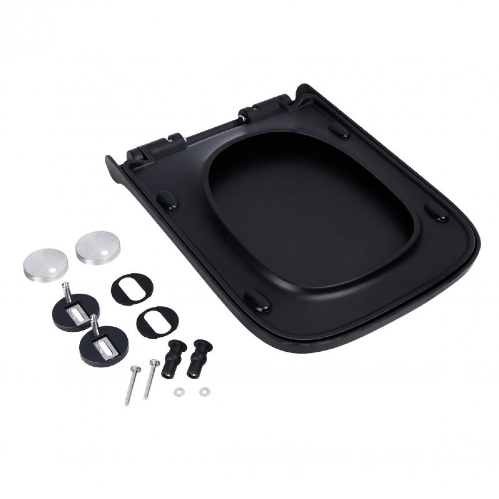 Сиденье для унитаза Qtap Tern QT99HY2238MB Slim Soft Close