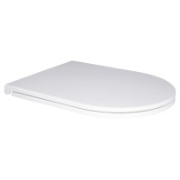 Сидіння для унітазу Qtap (Robin, Scorpio) з мікроліфтом Slim Duroplast, Quick Release QT99HY2049W