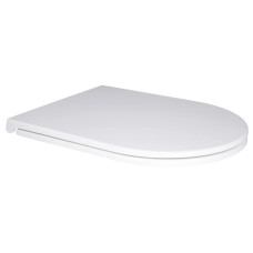 Сидения для унитаза Qtap (Robin, Scorpio) с микролифтом Slim Duroplast, Quick Release QT99HY2049W