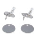Сидения для унитаза Qtap (Robin, Scorpio) с микролифтом Slim Duroplast, Quick Release QT99HY2049W