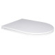 Сидения для унитаза Qtap (Robin, Scorpio) с микролифтом Slim Duroplast, Quick Release QT99HY2049W