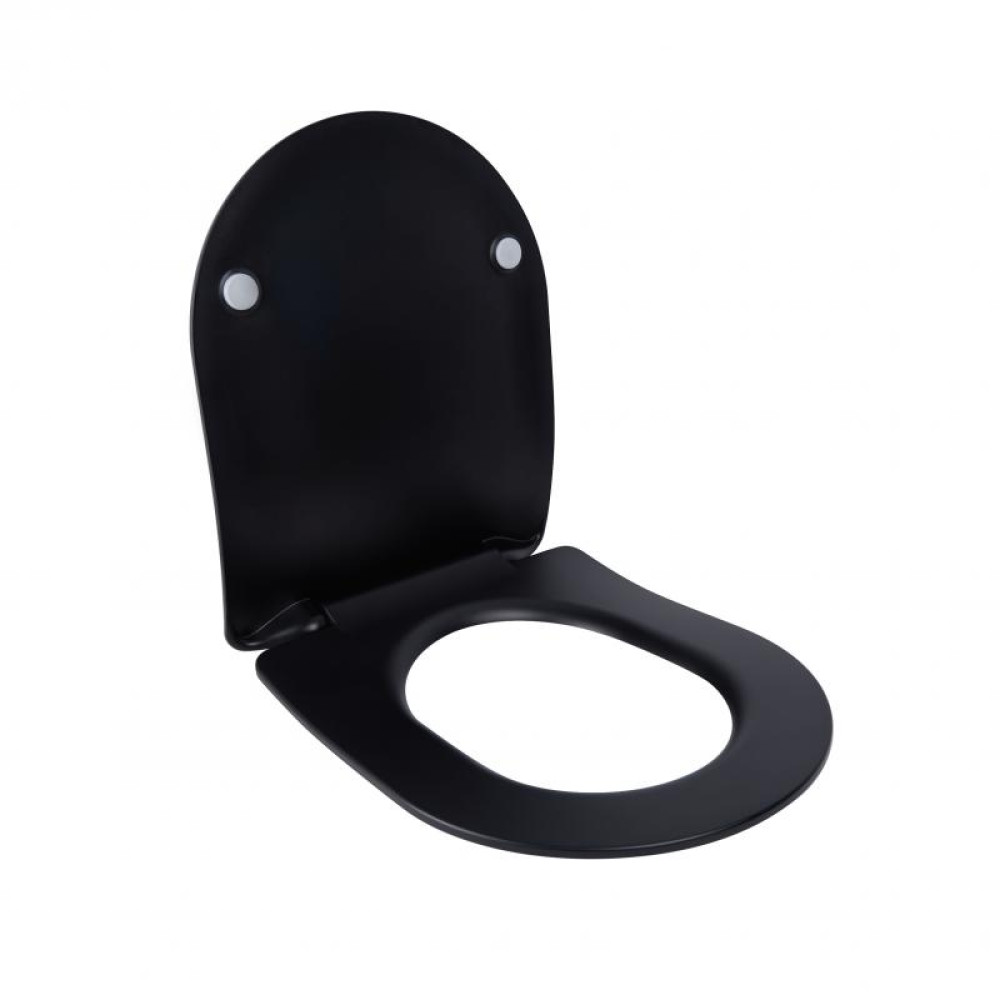 Сидіння для унітазу Qtap (Robin, Scorpio) з мікроліфтом Slim QT99U184UF450MB