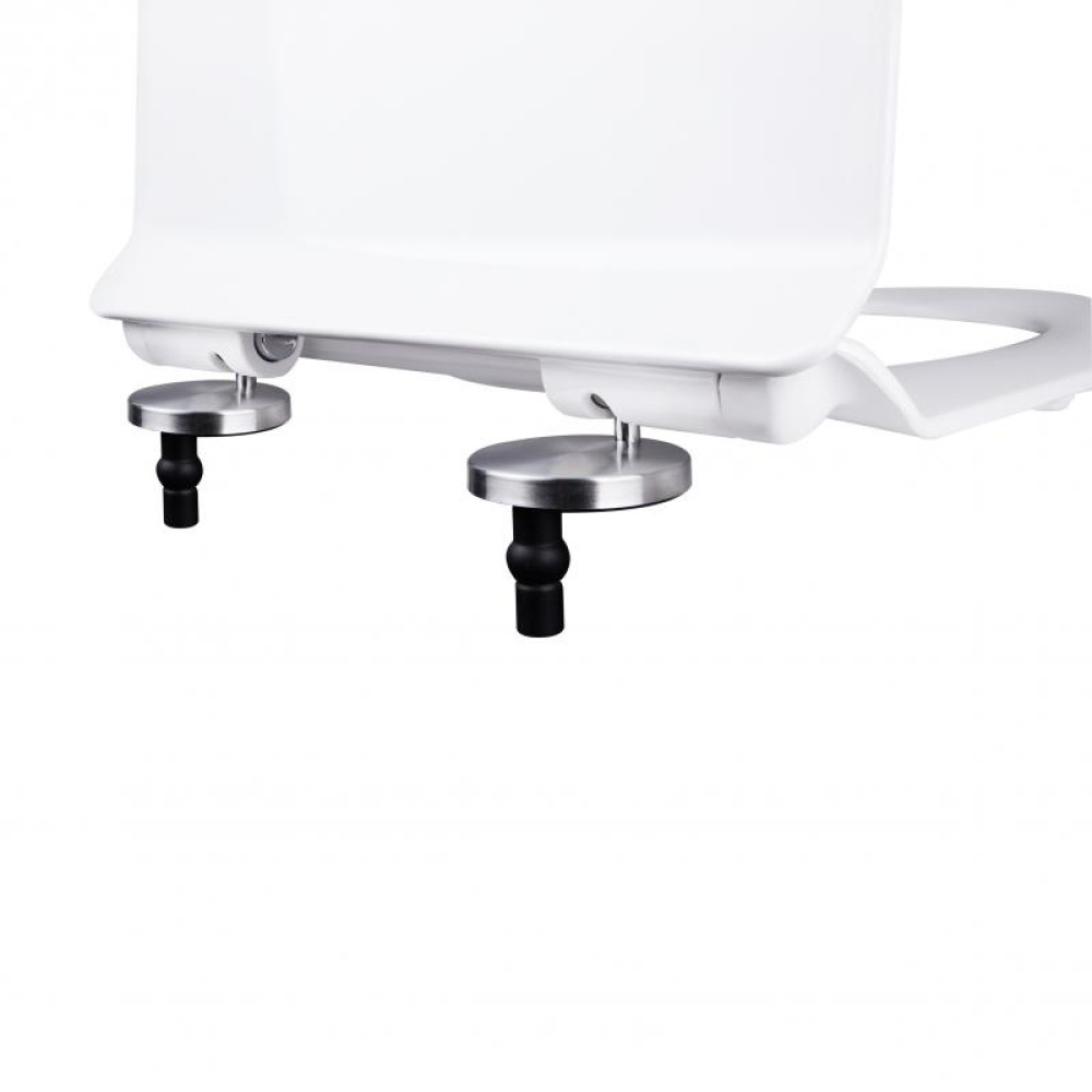 Сидіння для унітазу Qtap (Virgo) з мікроліфтом Slim QT99HY2111W