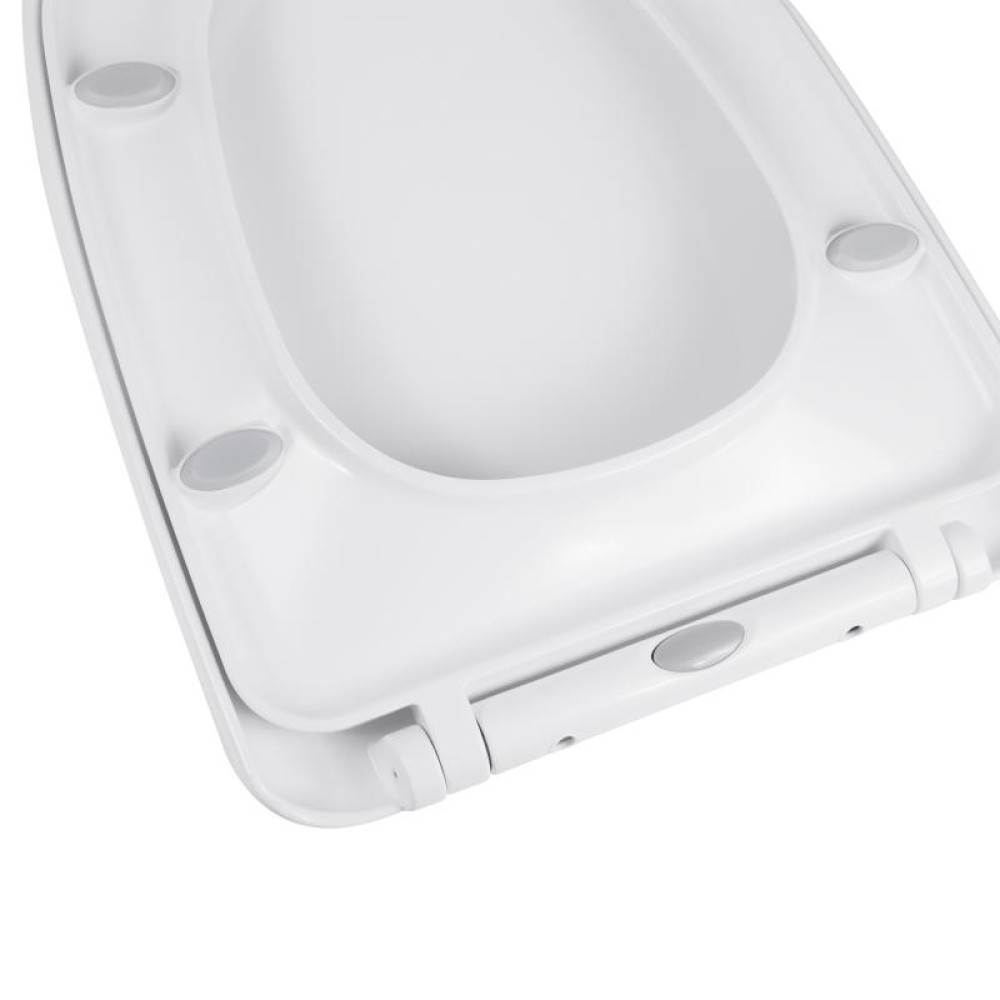 Сидіння для унітазу Qtap Gemini з мікроліфтом Slim QT25992614EW