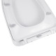 Сидіння для унітазу Qtap Gemini з мікроліфтом Slim QT25992614EW