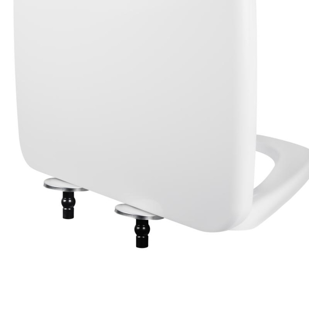 Сидіння для унітазу Qtap Gemini з мікроліфтом Slim QT25992614EW