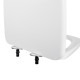 Сидіння для унітазу Qtap Gemini з мікроліфтом Slim QT25992614EW