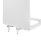 Сидіння для унітазу Qtap Nando з мікроліфтом Slim QT12991222AW