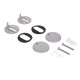 Сидения для унитаза Qtap Tern Matt Black с микролифтом Slim Duroplast, Quick Release QT99HY2322MB