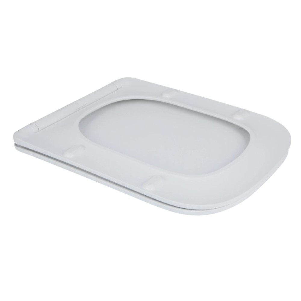 Сидение для унитаза Qtap Crow 490 с микролифтом Slim Duroplast, Quick Release QT99SC5171W