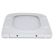 Сидение для унитаза Qtap Crow 490 с микролифтом Slim Duroplast, Quick Release QT99SC5171W
