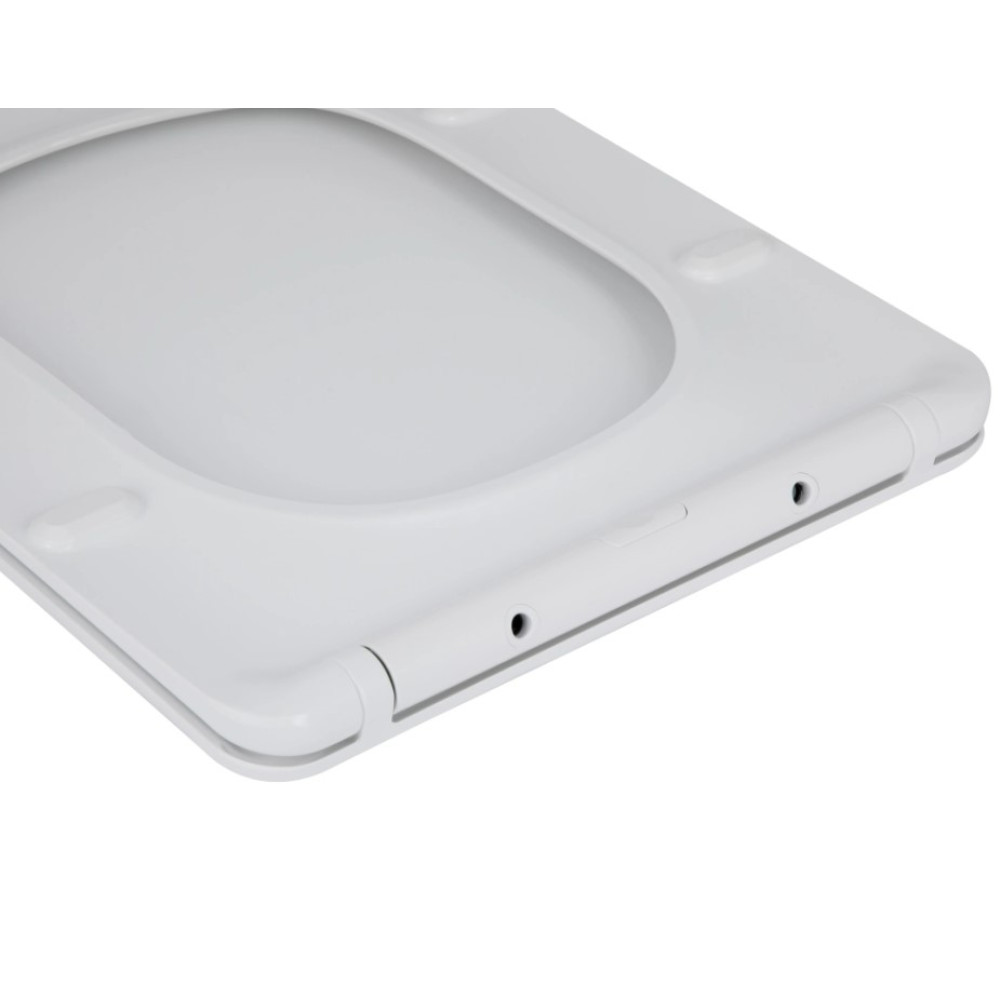 Сидение для унитаза Qtap Crow 490 с микролифтом Slim Duroplast, Quick Release QT99SC5171W