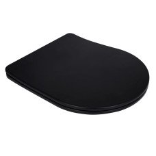 Сидение для унитаза Qtap (Robin 520) с микролифтом, Slim Duroplast, Quick Release QTSC179MB48676