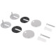 Сидения для унитаза Qtap (Taurus 490) с микролифтом, Slim Duroplast, Quick Release QTSC179W49383