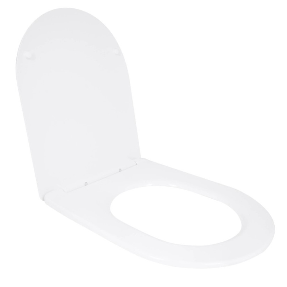Сидение для унитаза Qtap (Taurus 520) с микролифтом, Slim Duroplast, Quick Release QTSC179W49384