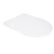 Сидение для унитаза Qtap (Taurus 520) с микролифтом, Slim Duroplast, Quick Release QTSC179W49384