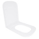 Сидения для унитаза Qtap (Gemini 490) с микролифтом, Slim Duroplast, Quick Release QTSC179W49385