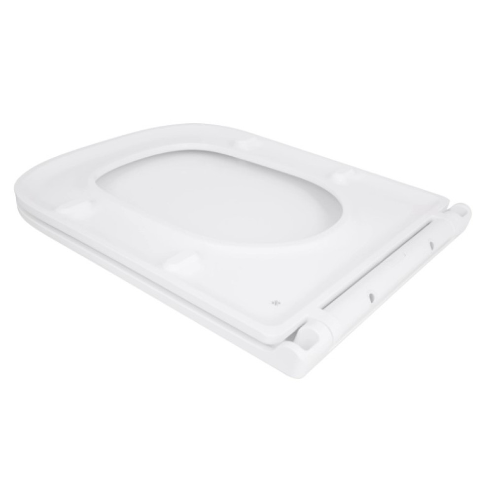Сидения для унитаза Qtap (Gemini 490) с микролифтом, Slim Duroplast, Quick Release QTSC179W49385