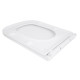Сидения для унитаза Qtap (Gemini 490) с микролифтом, Slim Duroplast, Quick Release QTSC179W49385