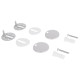 Сидения для унитаза Qtap (Gemini 490) с микролифтом, Slim Duroplast, Quick Release QTSC179W49385
