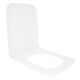 Сидіння для унітазу Qtap (Gemini 520) з мікроліфтом, Slim Duroplast, Quick Release QTSC179W49386